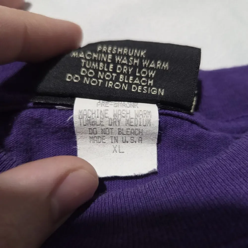 Vtg 90s Norwegian Dream Cruise Line T-Shirt XL Purple‎ Single Stitch Made in USA